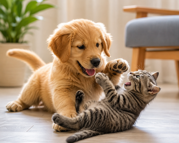 Happy pet