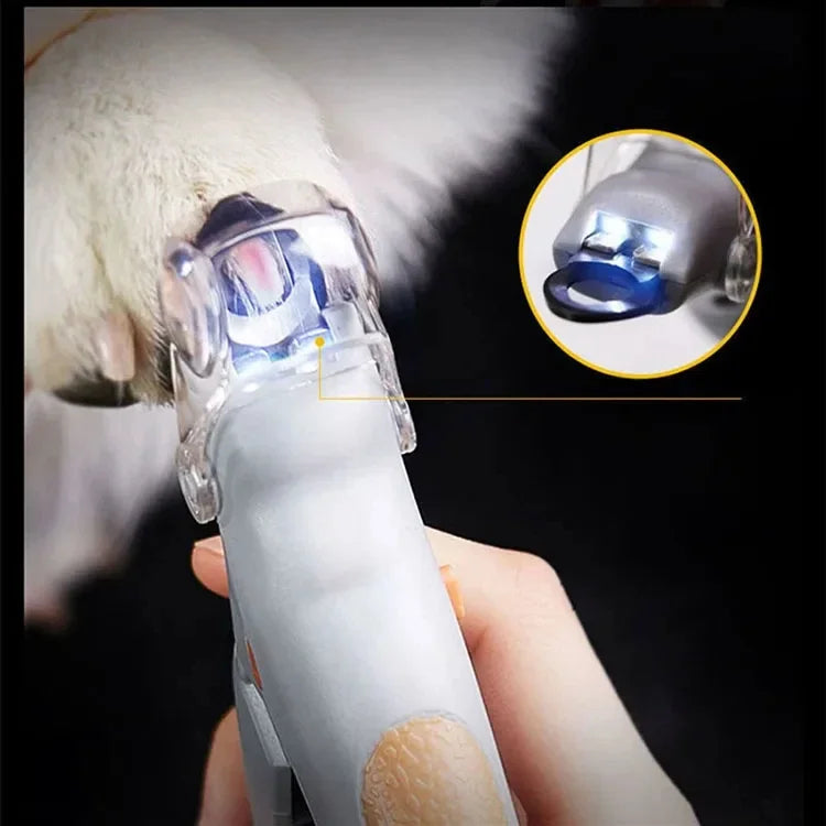 Professional Pet Nail Clipper Scissors With LED Light Cat Dog Nail Clippers Tool Scissors Nail Toeclaw Cutter Scissors Pet Supply