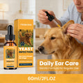 Dogs Ear Care Drops Effectively Removing Earwax Eliminating Odor Relieving Ear Itching Discomfort Gentle Formula Pet Ear Cleaner