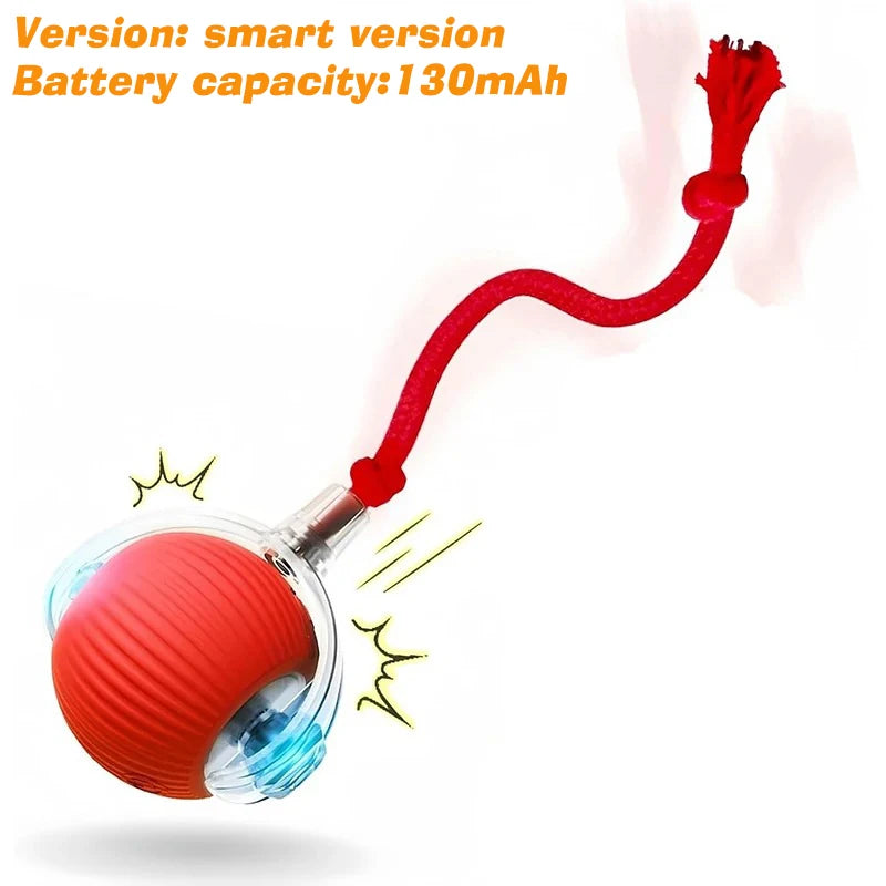 New Cat Interactive Ball Toy,Automatic Rolling Cat Ball Rechargeable,Smart Kitten Interactive Toy,Intelligent Balls Toy for Cat